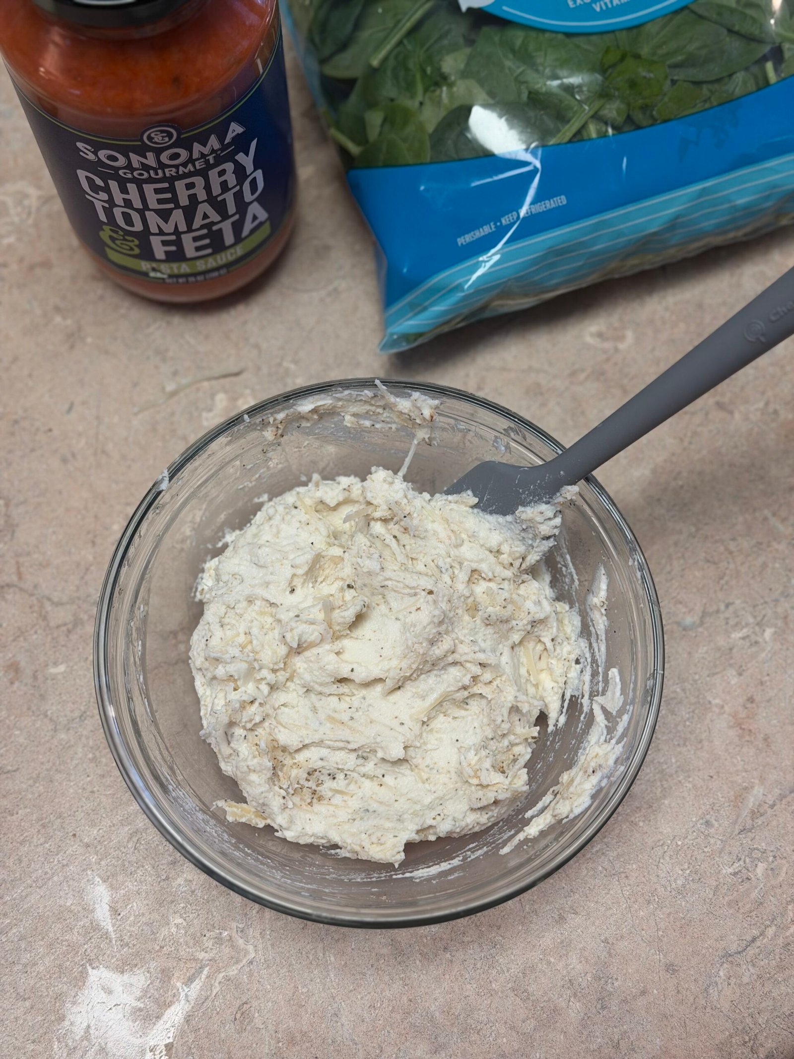 Baked Spinach Ricotta Chicken ingredients