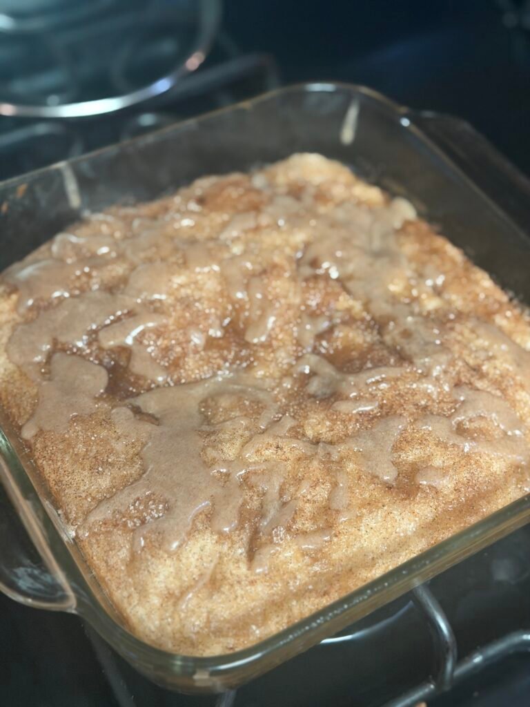 Cinnamon Sourdough Focaccia — finished dish