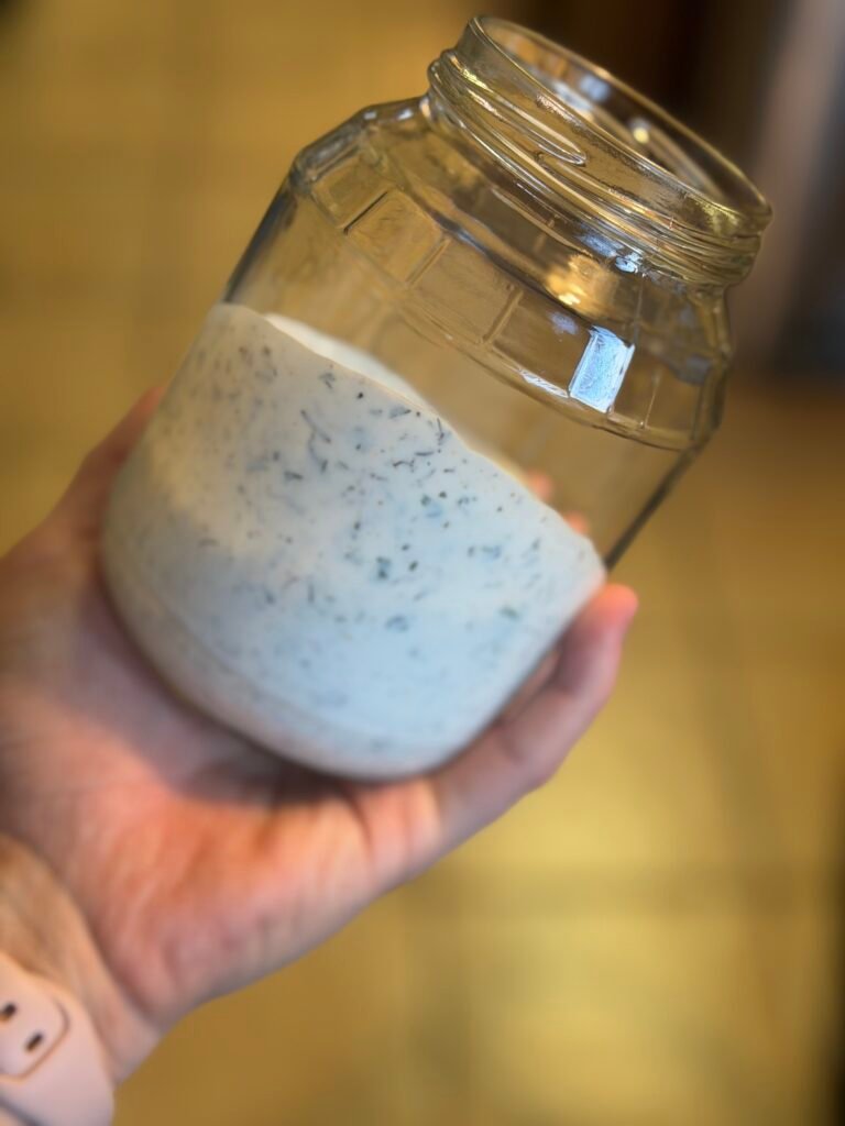 Easy Greek Yogurt Ranch — finished dish