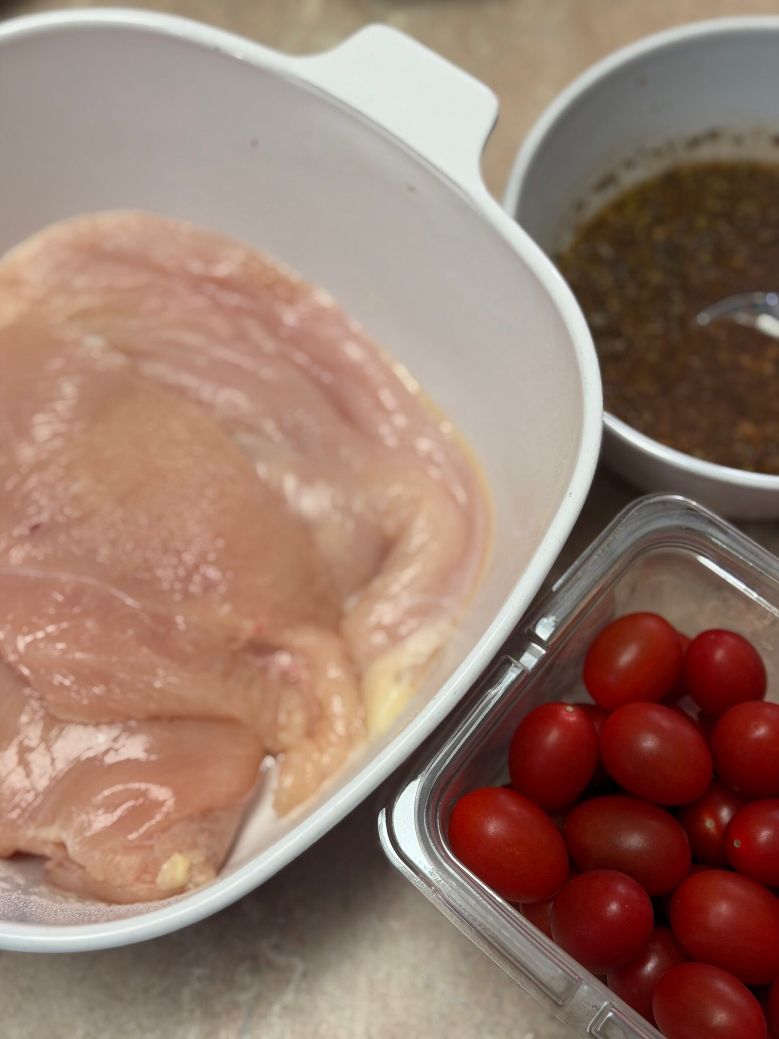 Baked Balsamic Chicken ingredients