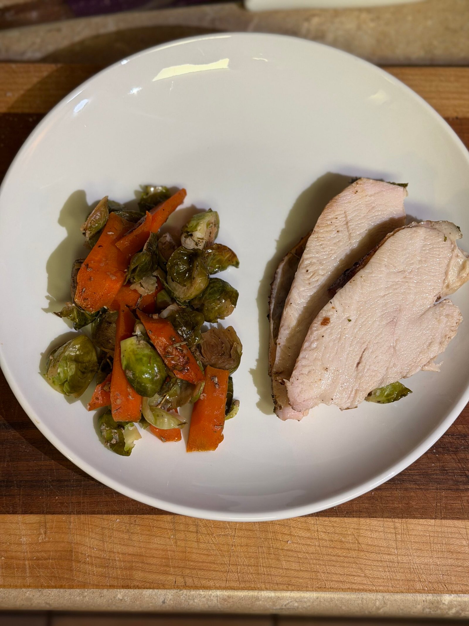 Honey Balsamic Turkey Breast — finished dish