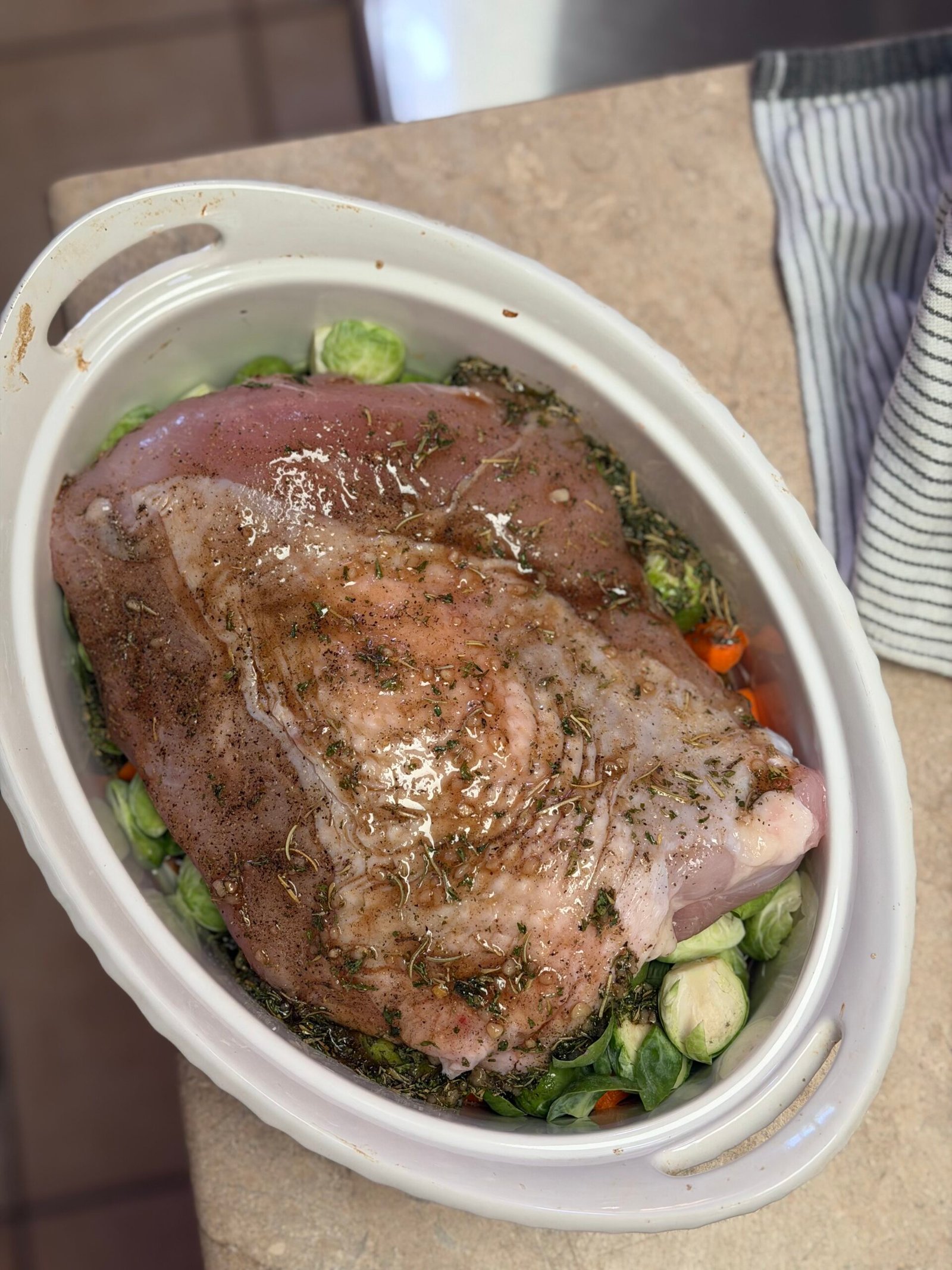 Honey Balsamic Turkey Breast ingredients