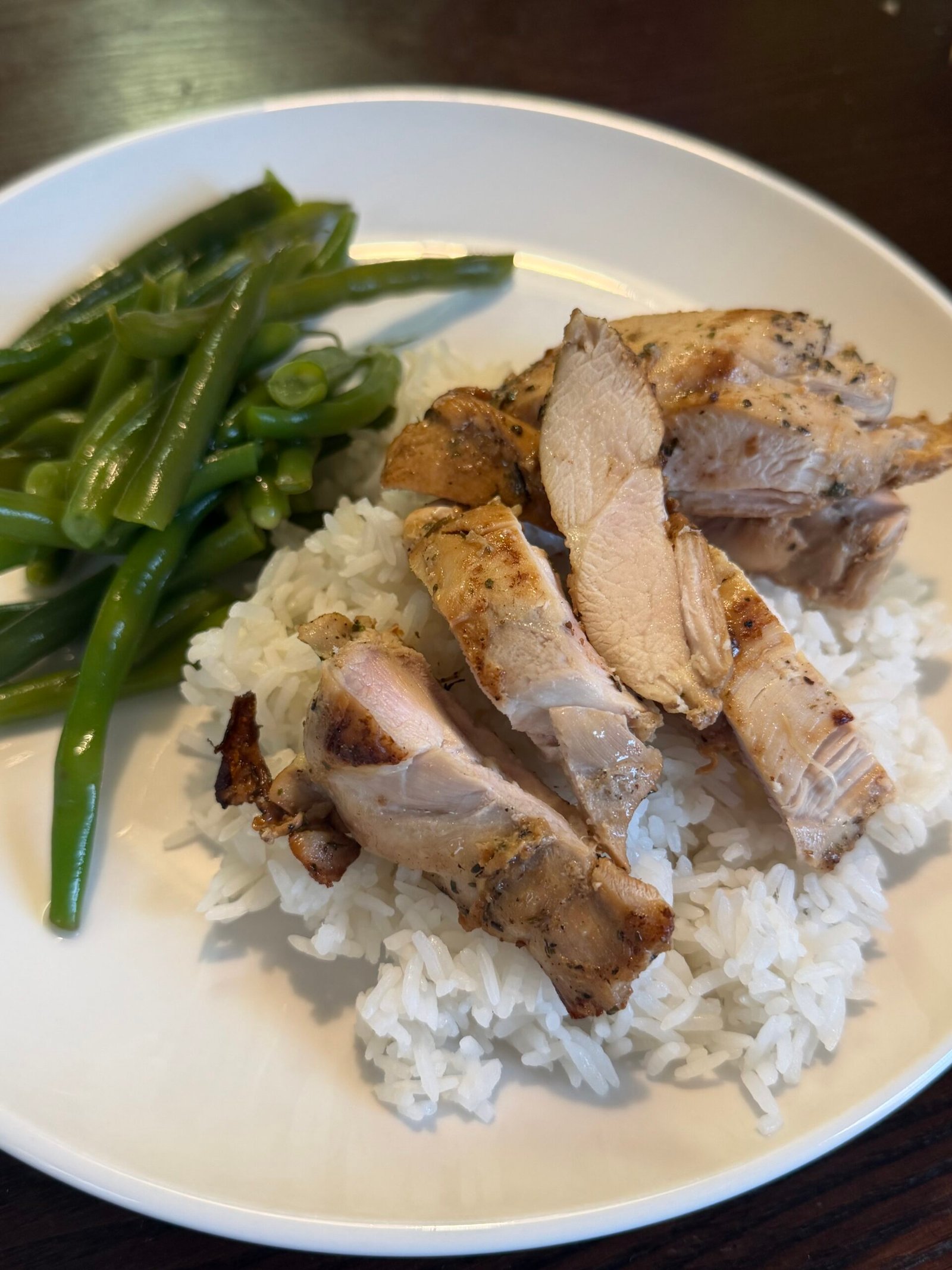 Easy Lemon Garlic Chicken — finished dish