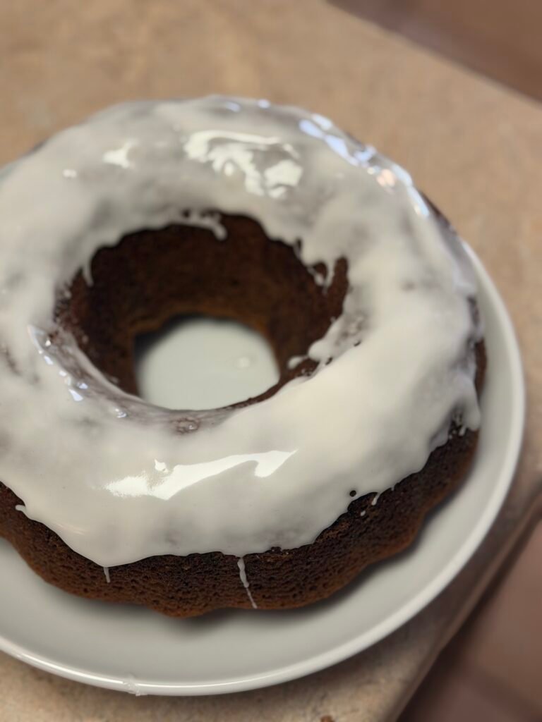Easy Orange Poppy Seed Olive Oil Cake — finished dish