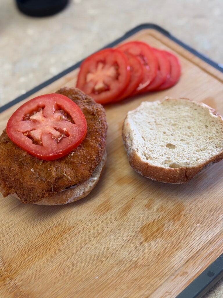 Easy Iowa Pork Tenderloin Sandwich