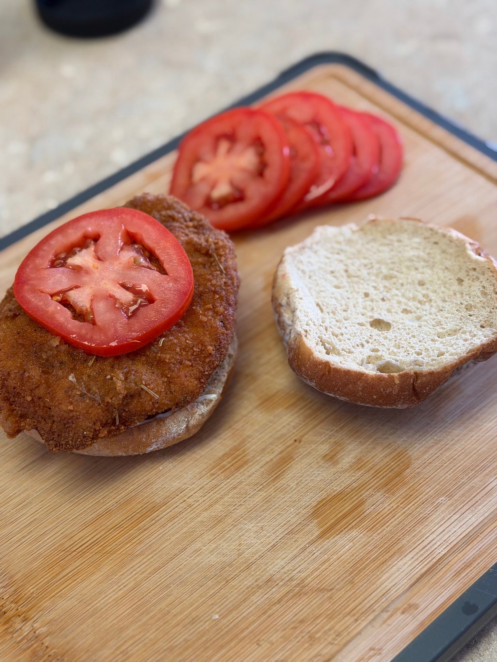 Easy Iowa Pork Tenderloin Sandwich